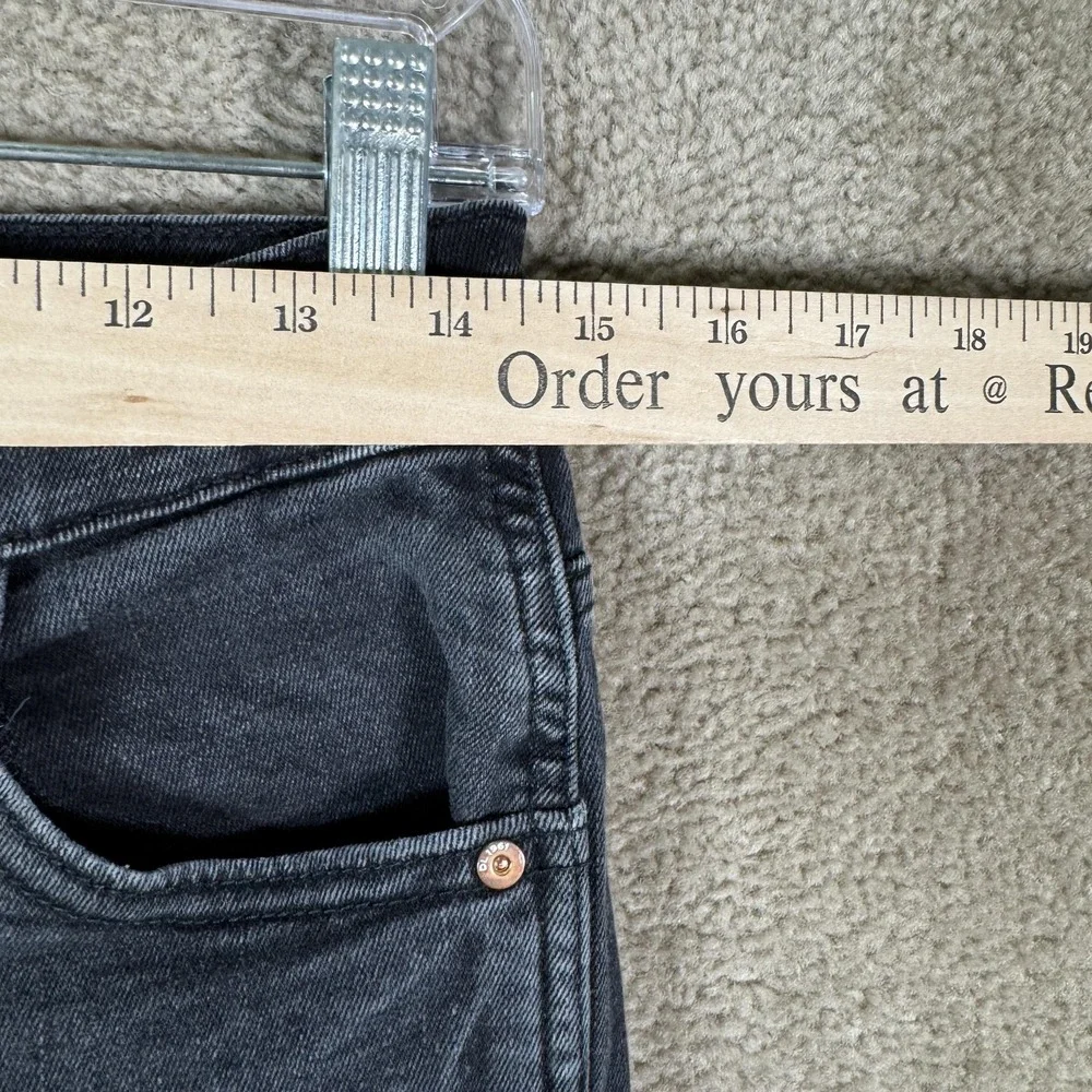 DL1961 Patti Straight Jeans Womens 28 Gray High Rise Vintage Ankle Crop‎ Denim
